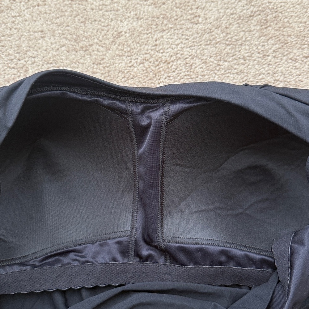 NWT Lands' End Women's Wireless Blouson Classic Black Tankini Top Size 18 - Picture 6 of 8